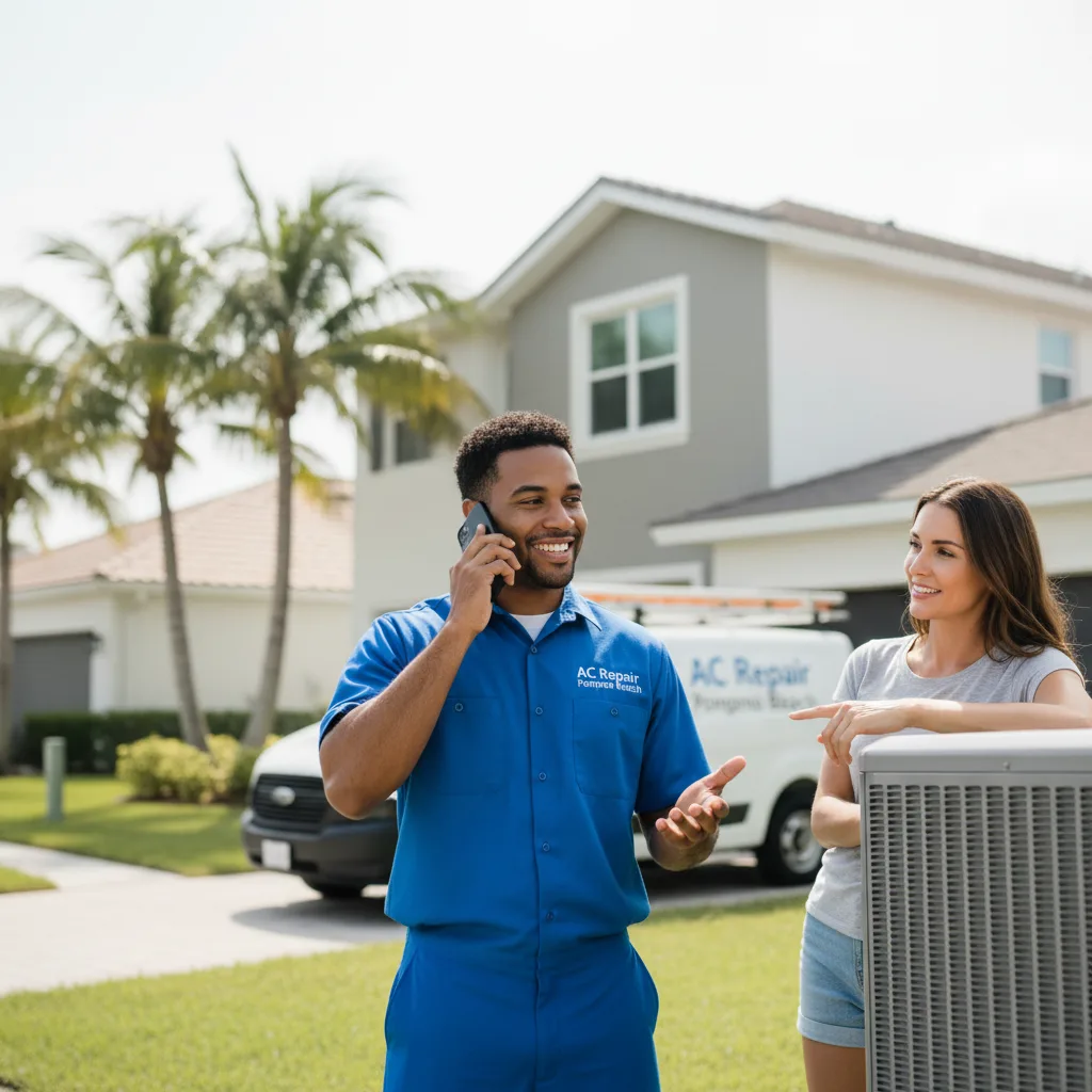 AC Repair Pompano Beach customer support in North Waterboro
